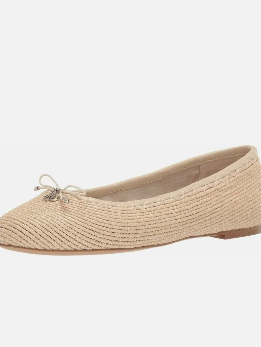 Sam Edelman Tan Woven Falcon Ballet Flats Size 7